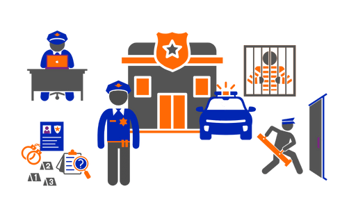 law enforcement graphic